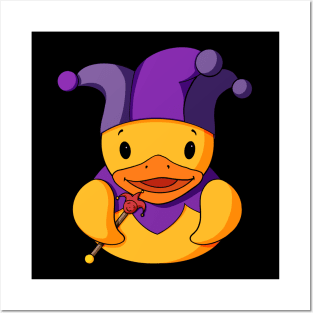 Court Jester Rubber Duck Posters and Art